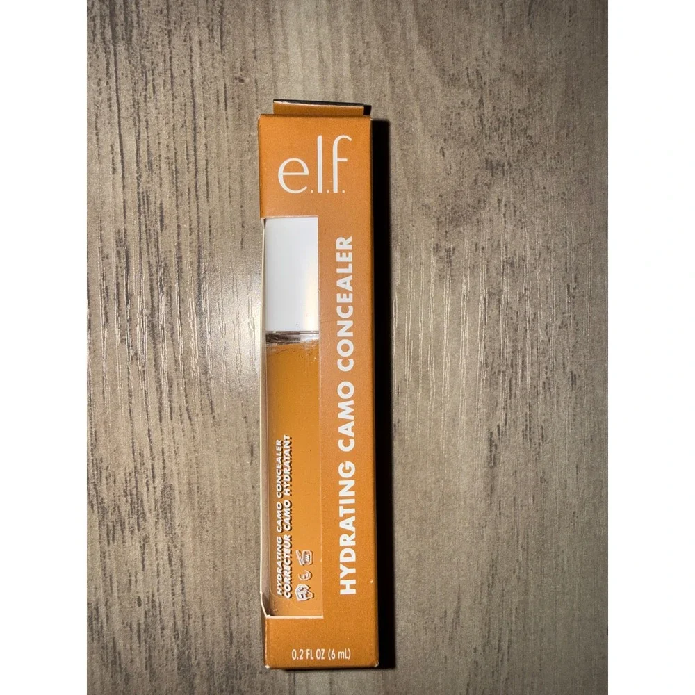 e.l.f. Hydrating Camo Concealer 0.2oz Deep Olive Satin Full Coverage 84837 NEW